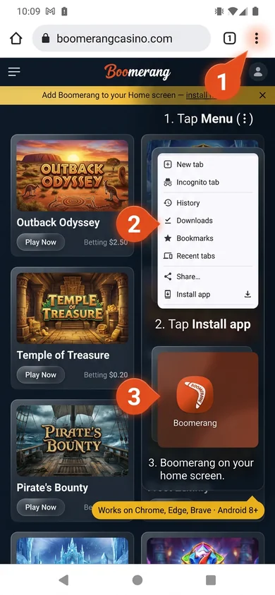 How to install Boomerang on Android – Boomerang