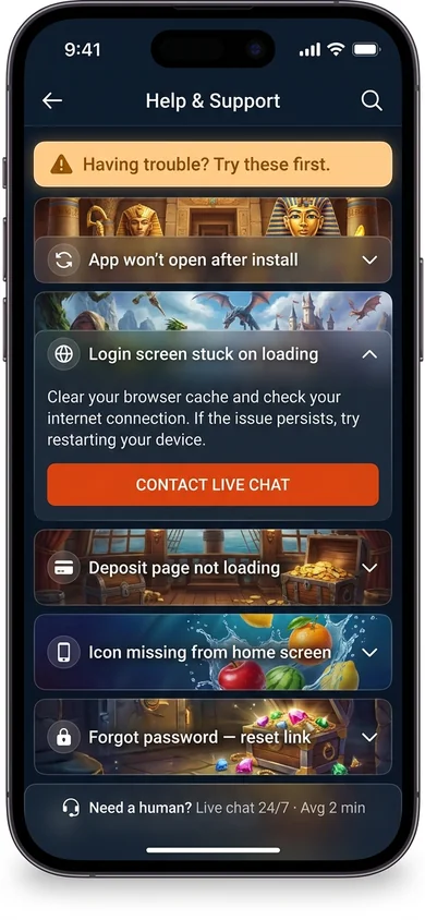 Boomerang app — common issues & fixes – Boomerang